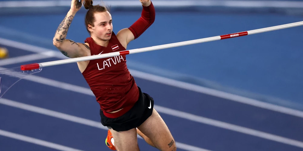 Latvijas sportists Valters Kreišs.