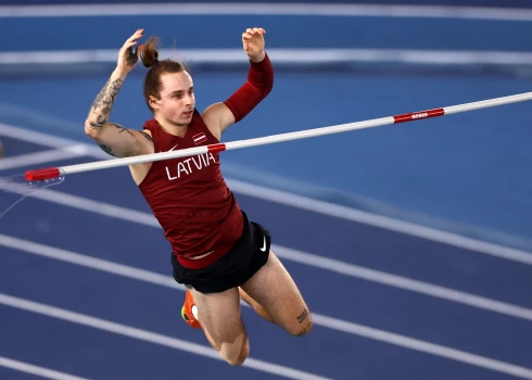 Latvijas sportists Valters Kreišs.