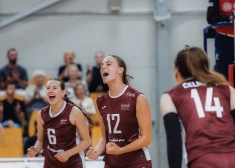  Latvijas sieviešu volejbola izlase ar uzvaru noslēdz pārbaudes spēli