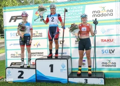 Mājinieki izcīna trīs medaļas supersprintā rollerslēpošanas Pasaules kausa posmā