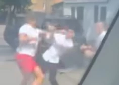 ВИДЕО: разногласия водителей на дороге в Болдерае переросли в драку