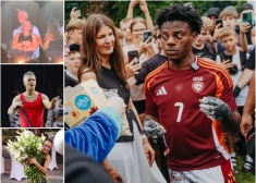 Danai Reizniecei zila acs, cauri Latvijai izbrāžas interneta sensācija IShowSpeed, "Coldplay" koncertā atmasko mīlnieku pāri, Kidmena parāda savus īstos matus - nedēļa šovbiznesā