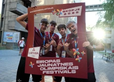 Latvijas talanti dodas cīņā par panākumiem Eiropas Jaunatnes Olimpiskajā festivālā