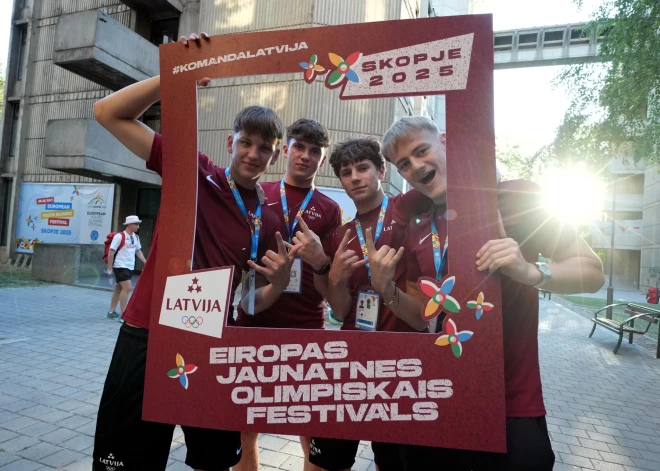 Latvijas talanti dodas cīņā par panākumiem Eiropas Jaunatnes Olimpiskajā festivālā