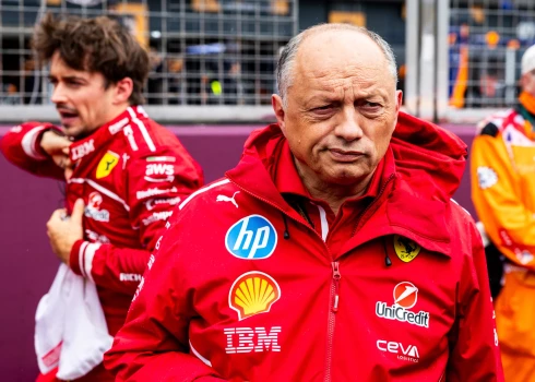 Pašreizējais "Ferrari" F-1 komandas vadītājs Frederiks Vasūrs.