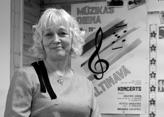 Mirusi ilggadējā Baltinavas kultūras nama vadītāja Lidija Ločmele