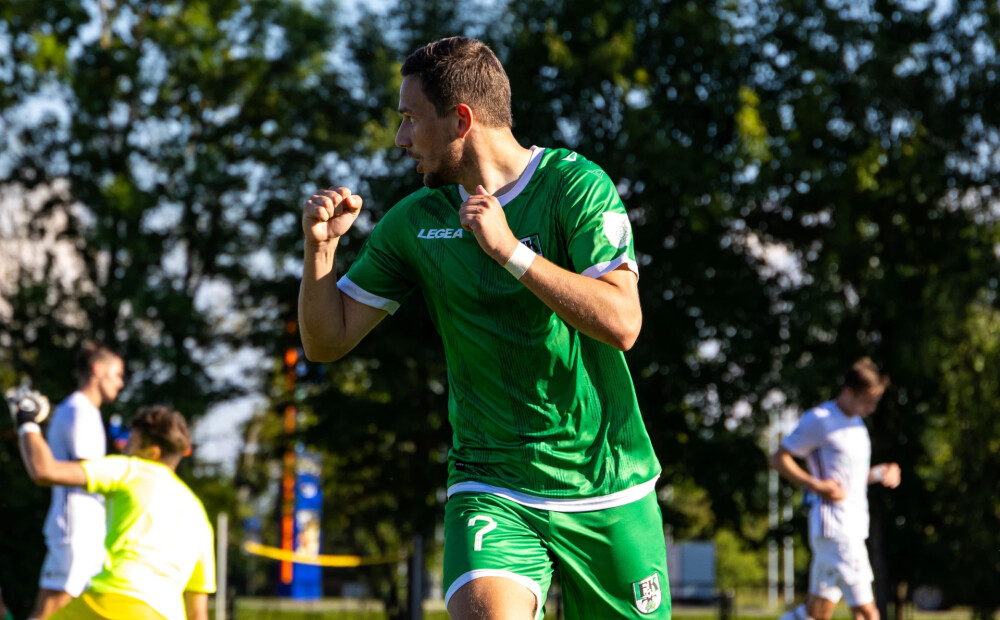 Virslīgas pastarīšu cīņā "Tukums 2000" futbolisti sarūgtina "Grobiņu"