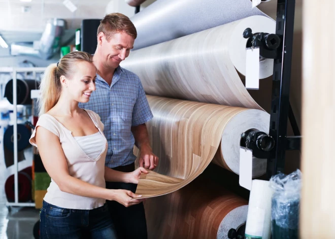 Kas jāzina, pirms pērkat linoleju?