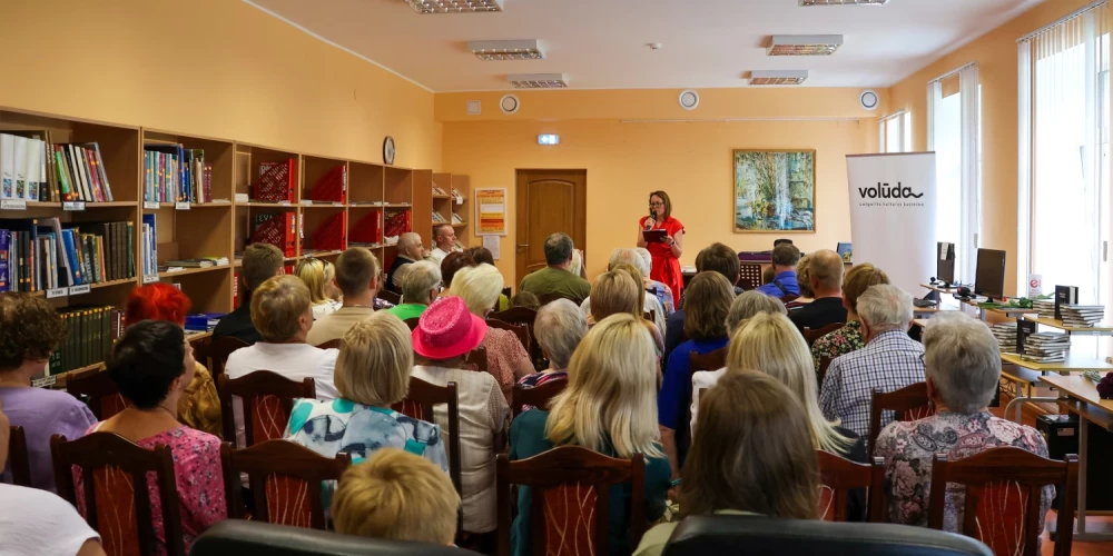 Grāmatas "Melnais stārķis" atvēršanas svētki Viļānos. Publicitātes foto