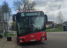 Viļņas autobusu parkā apšaudīti 25 autobusi