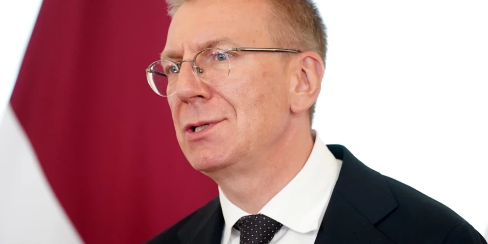 Президент Латвии Эдгар Ринкевич.