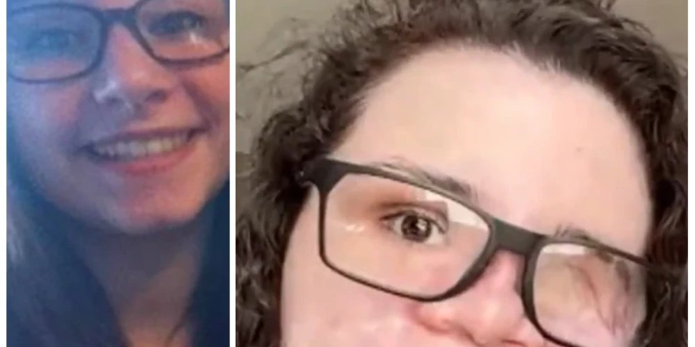 Amedija Djūjija pusaudzes gados un tagad (ekrānuzņēmumi no "Facebook" un video; kolāža: jauns.lv)