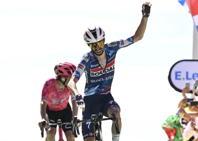 Mājinieks Valentēns Parē-Pantrs uzvar “Tour de France” 16. posmā