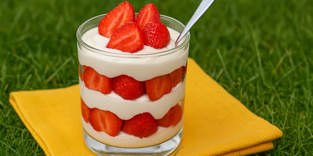 Zemeņu deserts
