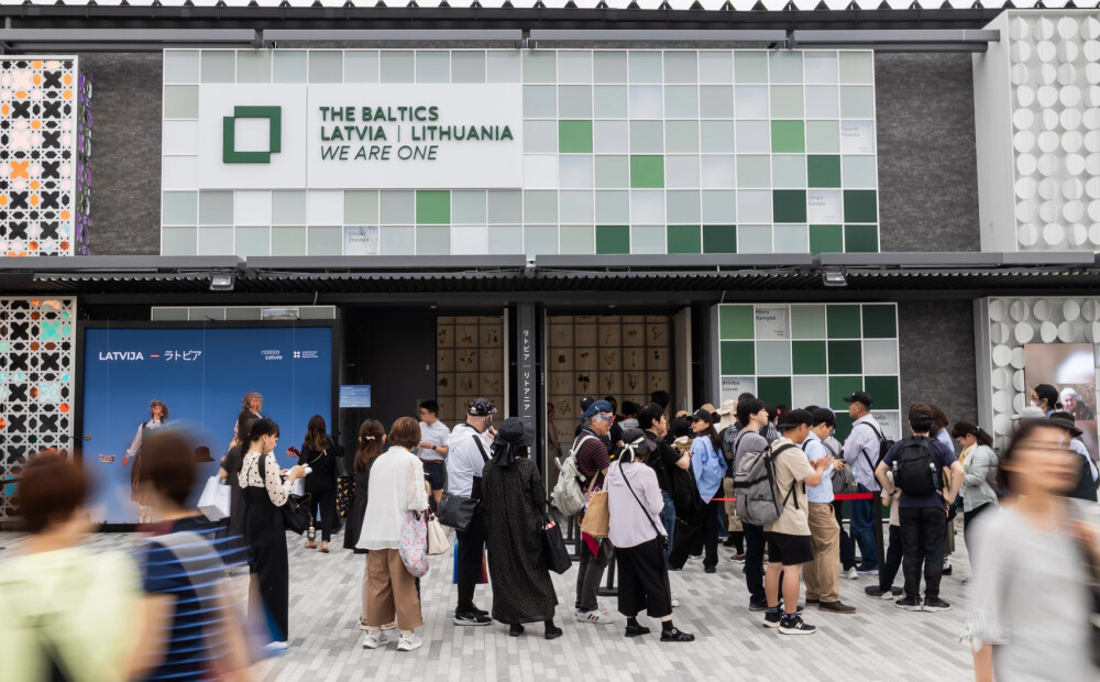 Baltijas paviljonu "Expo" Japānā apmeklējuši jau 500 000 interesentu