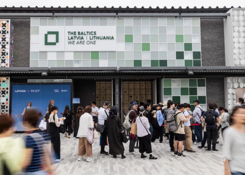 Baltijas paviljonu "Expo" Japānā apmeklējuši jau 500 000 interesentu.