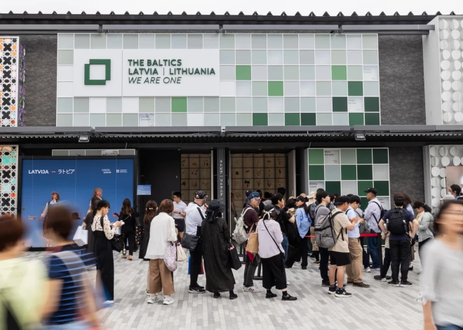 Baltijas paviljonu "Expo" Japānā apmeklējuši jau 500 000 interesentu