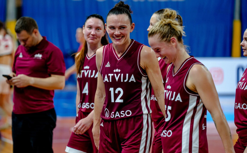 Latvijas sieviešu izlase Eiropas čempionāta kvalifikācijas pirmajā kārtā spēlēs vienā grupā ar Igauniju