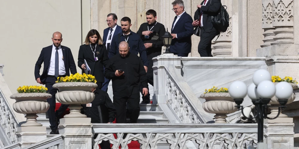 Ukrainas un Krievijas delegāciju sarunu otrā kārta Turcijā. 