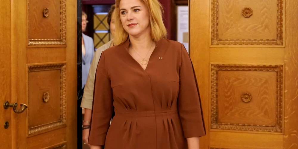 Ministru prezidente Evika Siliņa.