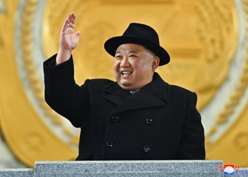 Ziemeļkorejas līderis Kims Čenuns.