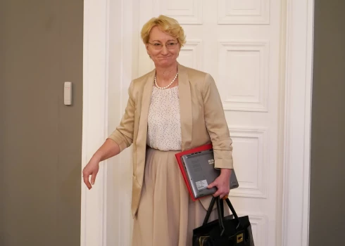 Izglītības un zinātnes ministre Dace Melbārde. 