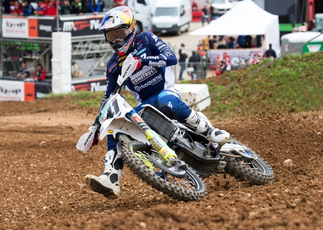 Smagu kritienu piedzīvojušais Pauls Jonass MXGP sacensībās cer atgriezties augusta vidū
