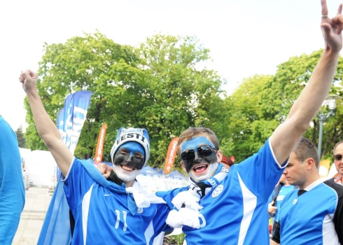 Rīgā gaidāmi Igaunijas basketbola fanu pūļi.