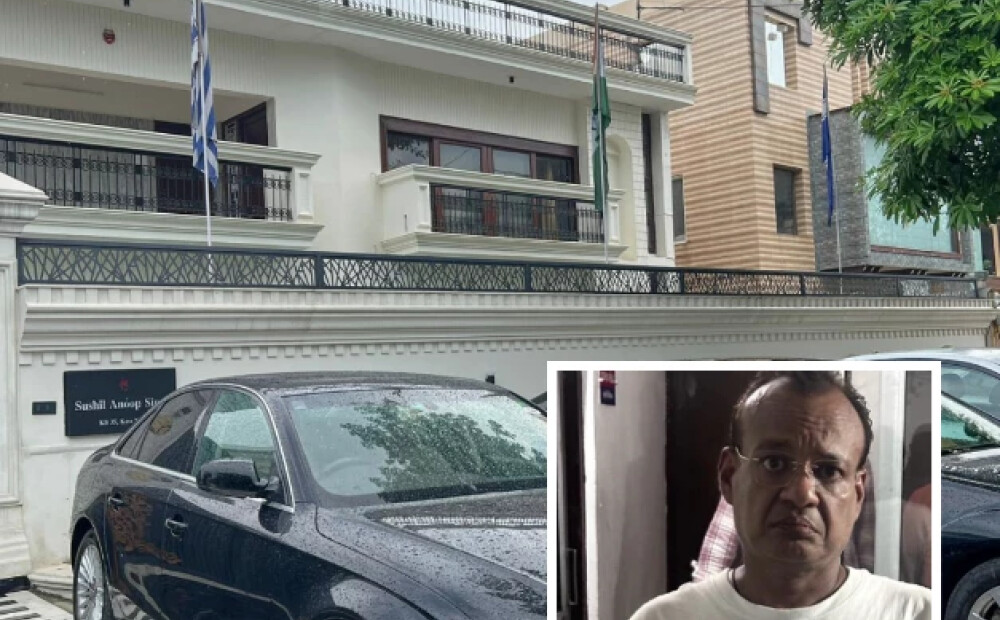 Indijā aiztur afēristu, kurš vadīja nepastāvošu valstiņu "vēstniecību". Viena no tām saistīta ar latviešu izcelsmes mākslinieku