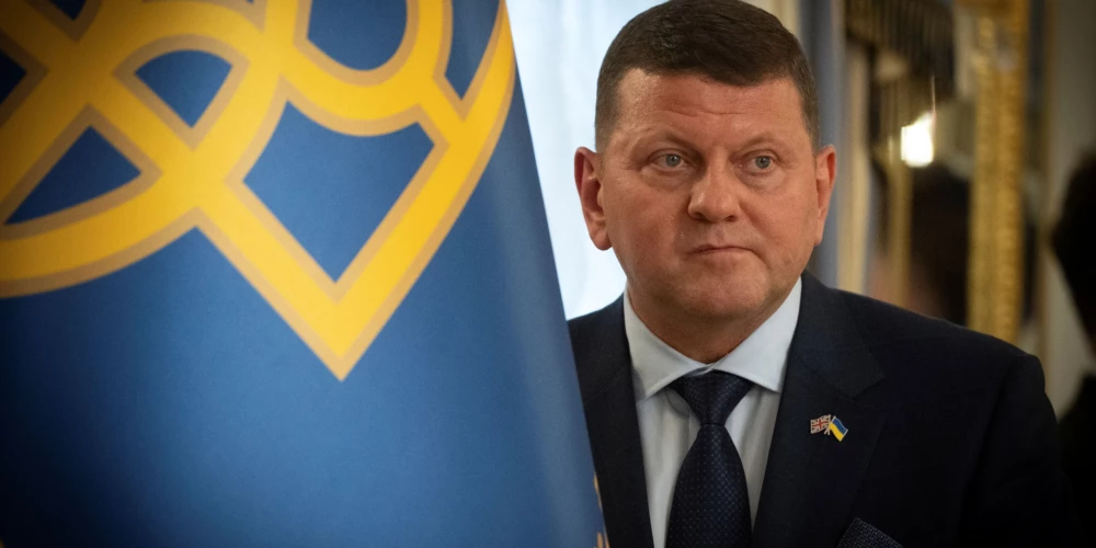 Bijušais Ukrainas bruņoto spēku virspavēlnieks Valērijs Zalužnijs.