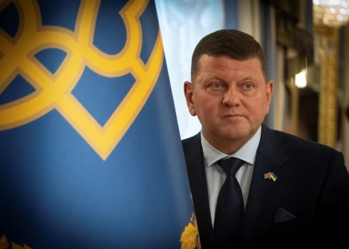 Bijušais Ukrainas bruņoto spēku virspavēlnieks Valērijs Zalužnijs.