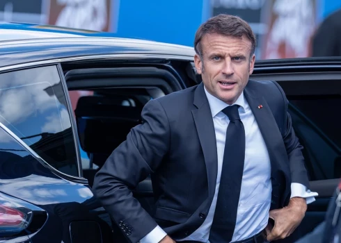 Президент Франции Эммануэль Макрон.