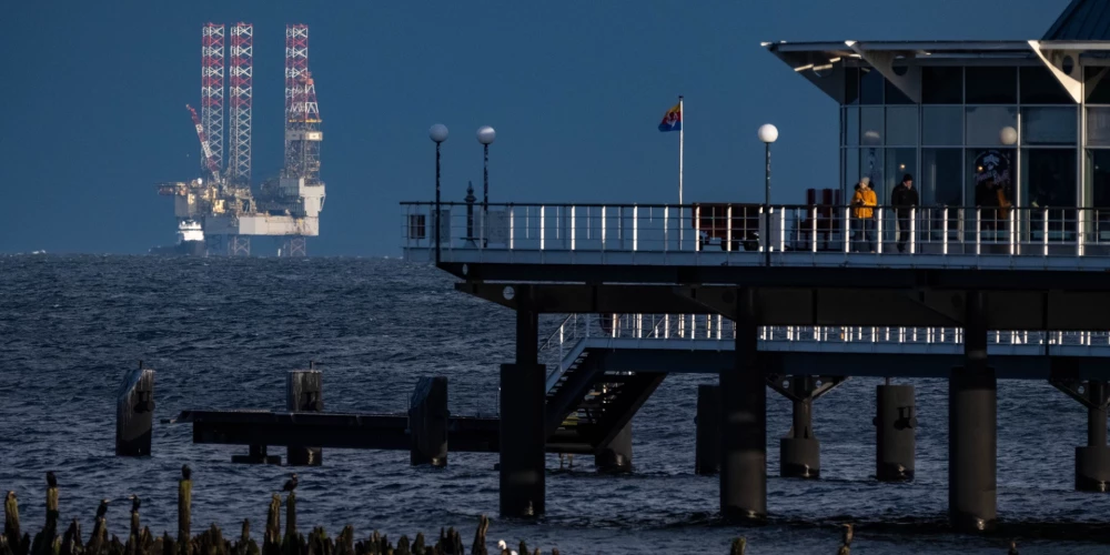 Vācijas pilsēta Heringsdorfa 2024. gada decembrī.