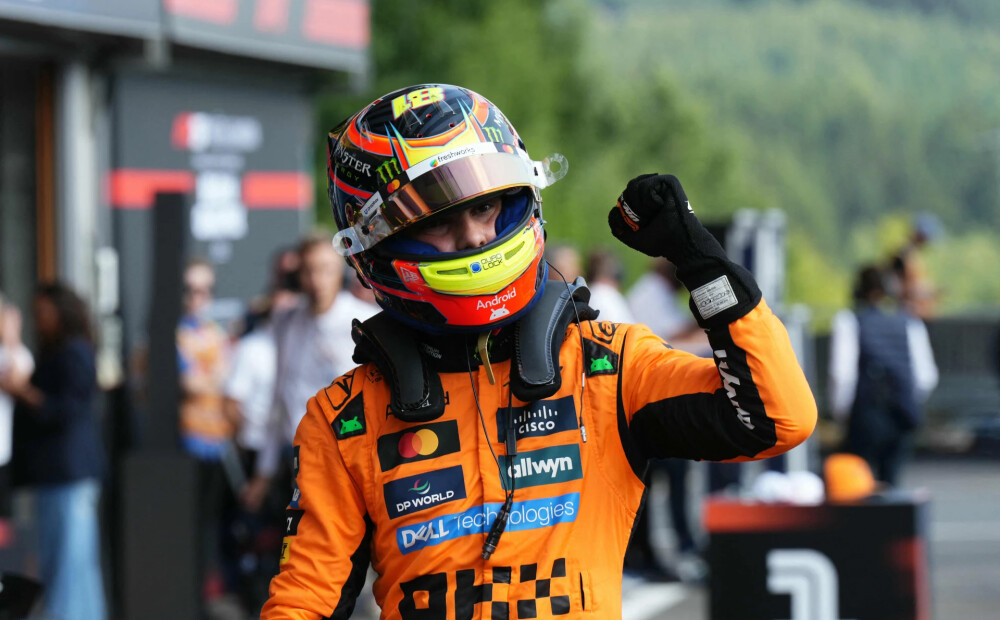 Oskars Piastri ir visātrākais F-1 Beļģijas "Grand Prix" posma sprinta kvalifikācijā, cer pārtraukt Maksa Verstapena četru čempiona titulu sēriju