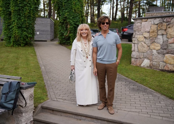 Алла Пугачева и Максим Галкин в первый день фестиваля Laima Rendezvous Jūrmala 2025 25 июля.