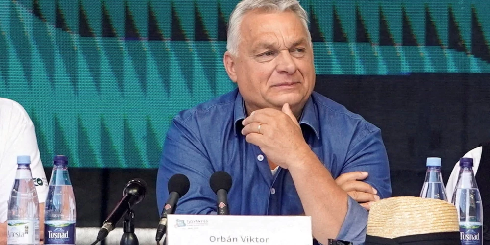 Ungārijas premjerministrs Viktors Orbāns. 