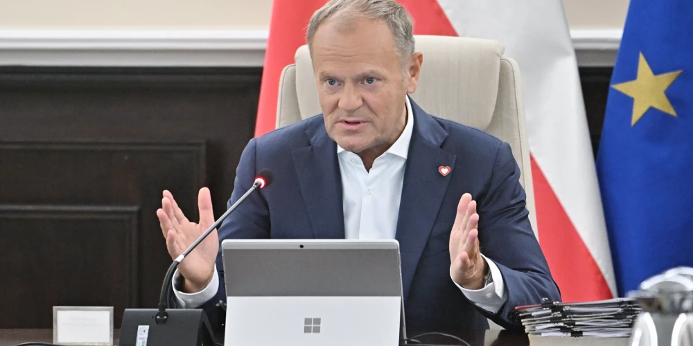 Polijas premjerministrs Donalds Tusks.