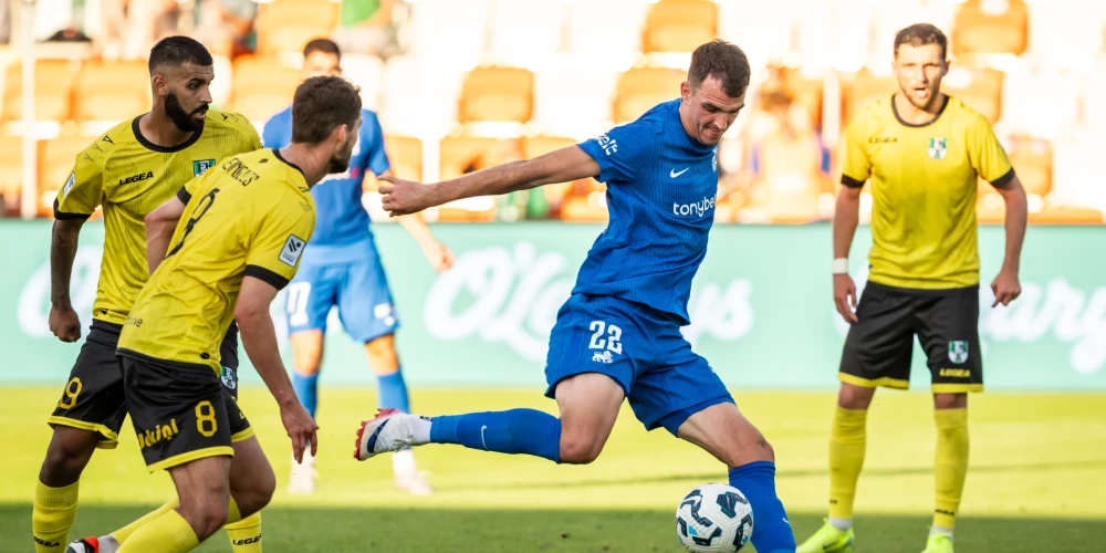 Lemajičam "hat-trick" RFS uzvarā Latvijas futbola virslīgas 24.kārtas mačā. 