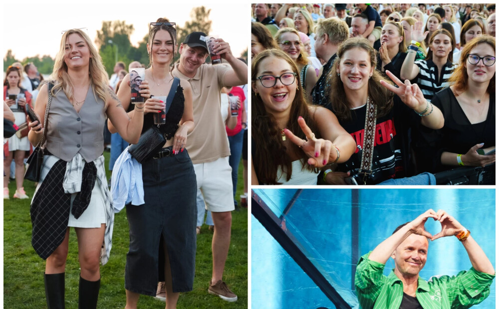 FOTO: atrodi sevi! Jelgavā krāšņi aizvadīts "Prāta vētras" turnejas atklāšanas koncerts