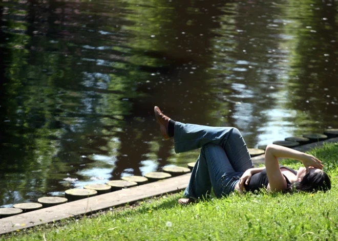 Saule, +29 grādu siltums, un negaiss: kādi laikapstākļi mūs sagaidīs nākamnedēļ?