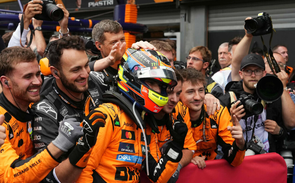 Piastri triumfē Beļģijas "Grand Prix", atstājot aiz sevis Norisu un Leklēru