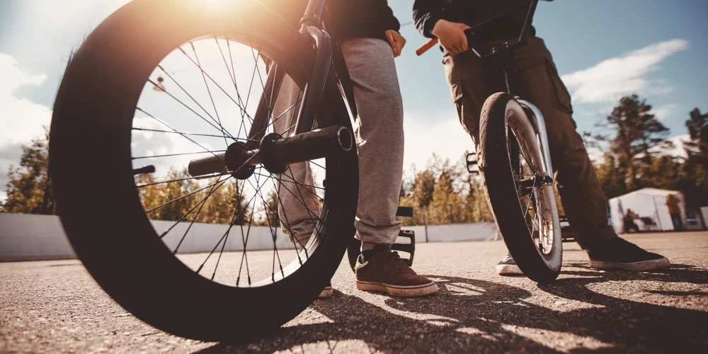Šomēnes pabeigta un ekspluatācijā nodota Gulbenes BMX trase. /Ilustratīvs attēls/
