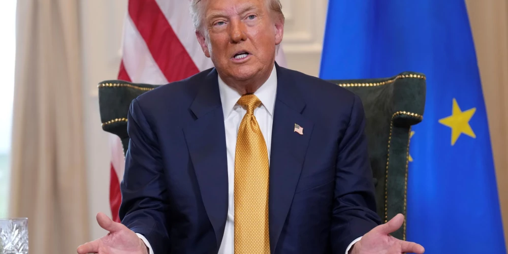 ASV prezidents Donalds Tramps paziņojis, ka iespēja panākt jaunu tirdzniecības vienošanos starp Amerikas Savienotajām Valstīm un Eiropas Savienību ir “50 pret 50”.