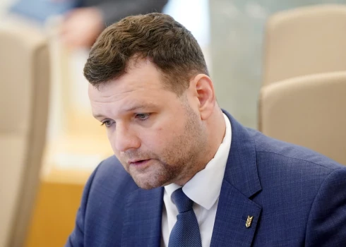 Labklājības ministrs Reinis Uzulnieks. 