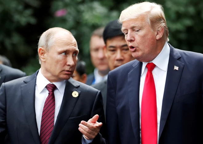 Ķīnā varētu notikt Putina un Trampa tikšanās