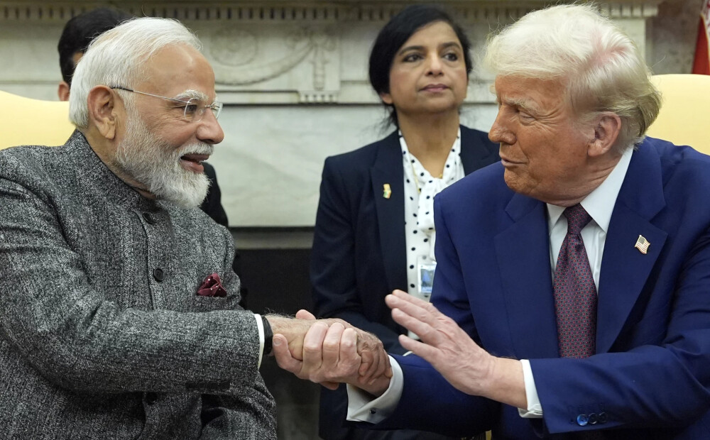 Tramps kritizē Indiju par tās saitēm ar Krieviju un piemēro valstij 25% ievadmuitas tarifu