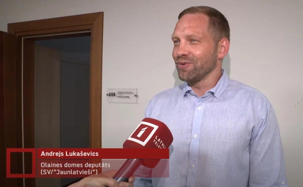 Policija sākusi resorisko pārbaudi arī par otra Olaines deputāta Lukaševica iespējamo samelošanu CVK par savu izglītību