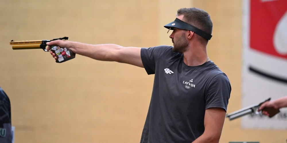 Iepriekš par Eiropas čempionu kļuvušais Lauris Strautmanis.