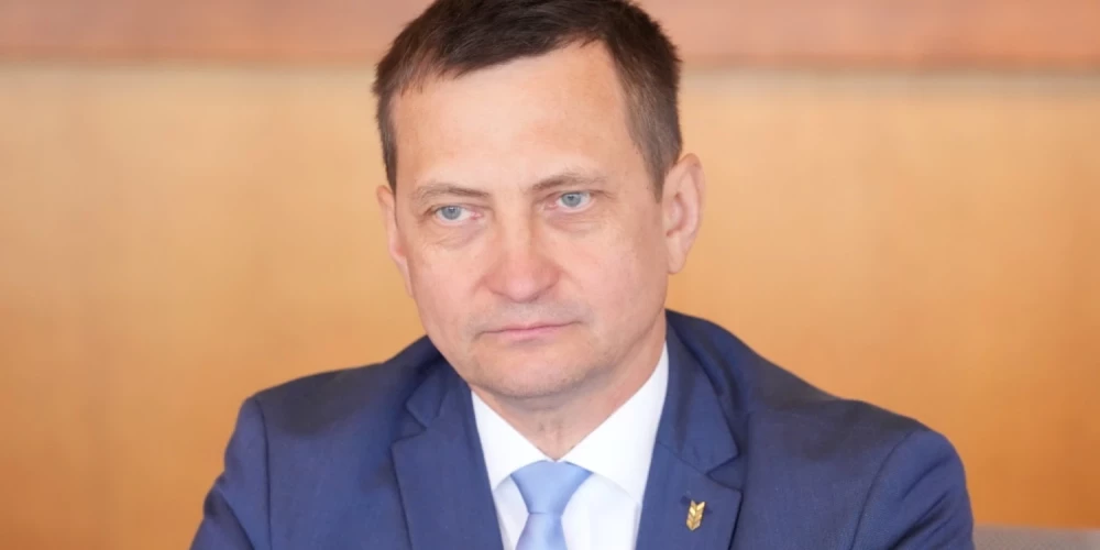 Zemkopības ministrs Armands Krauze (ZZS). 