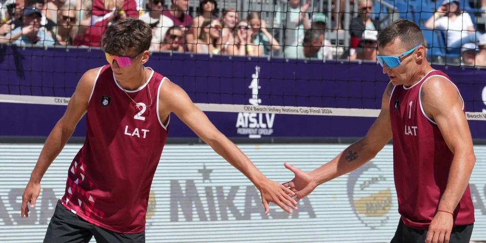 Mārtiņš Pļaviņš un Kristians Fokerots nākamajā kārtā sacentīsies ar sacensību galvenajiem favorītiem.